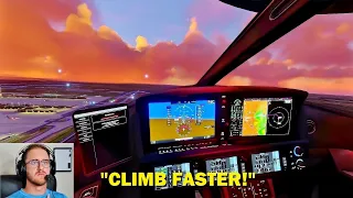 Most INTENSE Departure I've Flown in Microsoft Flight Simulator! (with ATC)