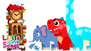 🎄Happy Holidays with Hickory Dickory Dock!  | Kids Songs | Little Wave Songs - Baby Coco