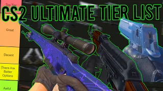 The ULTIMATE CS2 Weapon Tierlist!