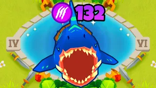 How Far Can A MAX Level MEGALODON Get? (Bloons TD 6)