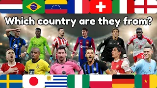 Guess the Country of the Football Player