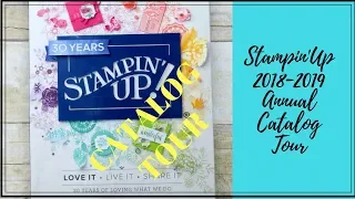 Stampin'Up 2018 2019 Annual Catalog Tour