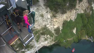 Taupo Bungy jumping - New Zealand - 05/11/2016 Банджи прыжок