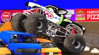 Crashes, Saves and Skills #22  I  BeamNG.Drive Monster Jam