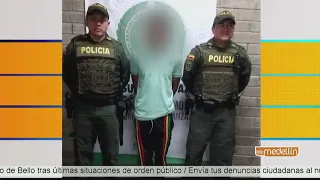 Capturan a alias Ojón, de los más buscados en Altavista [Noticia] - Telemedellín