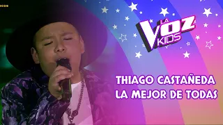 Thiago Castañeda | La mejor de todas | Conciertos en vivo | Temporada 2022 | La Voz Kids