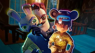 HELLO NEIGHBOR SECRET NEIGHBOR NEW UPDATE MONKEY