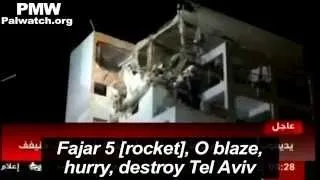 Hamas song: "Fire your rockets... blow up Tel Aviv"