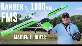 FMS - Ranger - 1800mm - 2X Maiden Flights