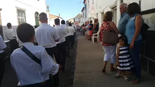 Banda na procissão Nossa Senhora dos Anjos - Fajã de Baixo