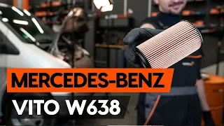 Ölwechsel MERCEDES-BENZ VITO 1 (W638) (wie Öl und Ölfilter wechseln) [AUTODOC TUTORIAL]