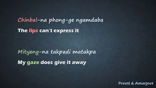 Phongdoklo Hainingbado (English Lyrics Translation) - Amarjeet & Preeti Yumnam