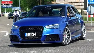 Modified Audi RS3 Compilation - Launch Control, Loud Pops & Bangs and more!