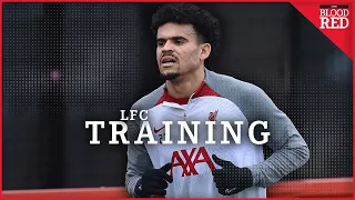 Luis Diaz RETURNS to Liverpool Training Ahead of Newcastle United Premier League Clash | PICTURES