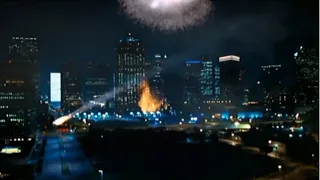 Meteor chunks hit Dallas (Asteroid 1997 deleted scene)