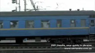 Ukrainian train: Zakarpatia Kiev - Uzgorod