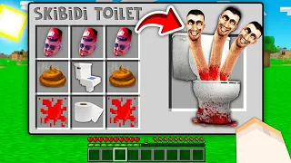 JAK ZROBIĆ NAJGORSZEGO SKIBIDI TOILET Z TRZEMA GŁOWAMI W MINECRAFT?! GPLAY & LUMI