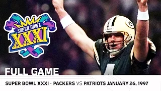 Brett Favre's First Super Bowl Win! | Packers vs. Patriots Super Bowl XXXI | NFL Full Game
