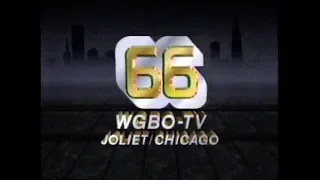 November 1987 WGBO (Ind., Chicago) Commercial Breaks