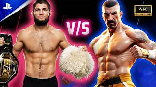 Khabib Nurmagomedov vs Yuri Boyka UFC 5 | Russian MMA War