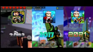 The Evolution of Pixel Gun 3D (2013-2022)