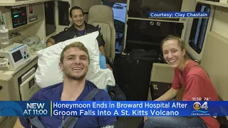 New Husband Recovering In Florida Hospital After Falling Inside Dormant Volcano During Honeymoon In