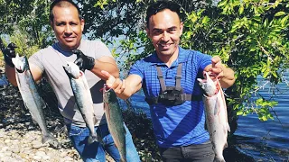 fishing serie for sockeye at Columbia River