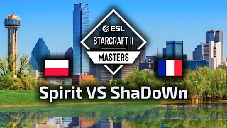 Spirit VS ShaDoWn TvP ESL Masters Spring Group Stage polski komentarz