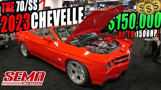 2023 CHEVELLE Cruising @ SEMA - 1500hp Twin Turbo LSX & Supercharged Packages -  The 70/SS Chevelle