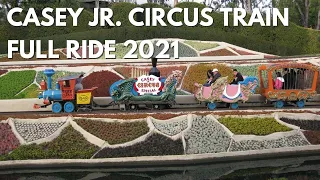 FULL Casey Jr. Circus Train Ride at Disneyland | August 2021 | 4K