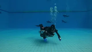 SIDEMOUNT 4TANKS BALANCING TEST / 사이드마운트 4탱크 테스트