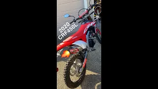 **NEW** 2020 Honda CRF450L First Week Of Ownership Review + Yoshimura Exhaust (RS4 Full)