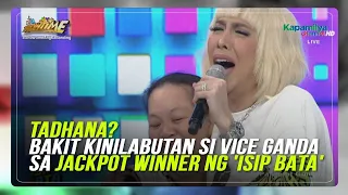 Tears flow as single mom wins P750K jackpot in 'Isip Bata' | ABS-CBN News