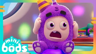 Party Time Pogo 2 | Minibods Baby Oddbods | Funny Educational Cartoons For Kids