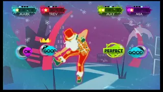 Just Dance 3 - Crazy Christmas (DLC) - (Multiplayer GamePlay)