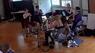 Brass Quintet op. 65 by Jan Koetsier, movement 1