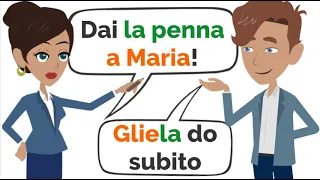 PRONOMI COMBINATI (DOPPI) in italiano [Italian Combined Pronouns]: me li, te lo, gliela, ce li…