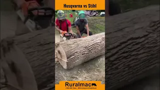 Stihl vs Husqvarna #tools #rural #machine #stihl #husqvarna