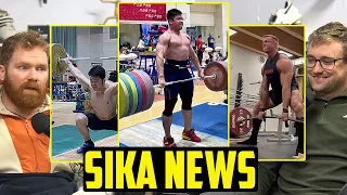 Shi Zhyiong Powering Up & A 510kg Low Block Deadlift - Sika News