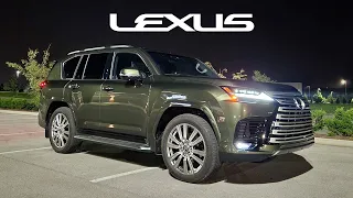 All-New Lexus LX 600 at NIGHT! // $128,000 of Advanced Lighting and More!