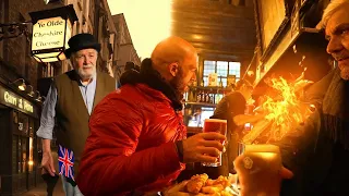 London's Oldest Pubs!! Best Fish And Chips In England?! 🇬🇧