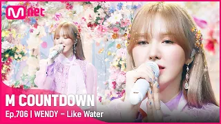 [WENDY - Like Water] Comeback Stage |#엠카운트다운 | M COUNTDOWN EP.706 | Mnet 210415 방송