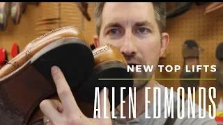 Heel Pad (Top Lifts) Replacement - Allen Edmonds