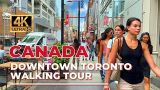 🇨🇦 Toronto Walking Tour - Best Yonge Street Walking Tour [4K Ultra HDR/60fps]