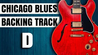 BLUES BACKING TRACK // Key Of D // Chicago Blues // Freddy King Style