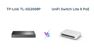 TP-Link vs Ubiquiti 8-Port PoE Switch Comparison