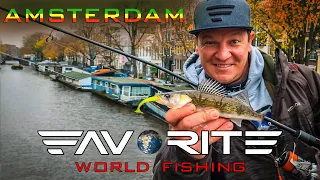 Ловля судаков под мостами. Стритфишинг в Амстердаме. Favorite World Fishing.
