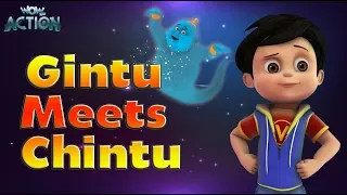 Hindi Cartoons for kids | Vir: The Robot Boy | Gintu Meets Chintu | WowKidz Action