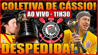 COLETIVA DE CÁSSIO - DESPEDIDA! AO VIVO!