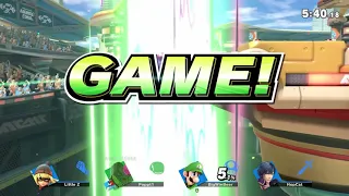 Cogger's Luigi wins by doing absolutely nothing